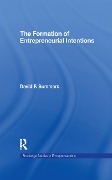 Cover-Bild zum Titel 'Forming Entrepreneurial Intentions' von 'David F. Summers'