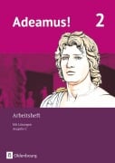 Cover-Bild zum Titel 'Adeamus! - Ausgabe C - Latein als 2. Fremdsprache Bd 2 - Arbeitsheft' von 'Katharina Grubert, Dirk Weidmann, Ricarda Manhart, Eva Schwemmer, Birte Kampmann'