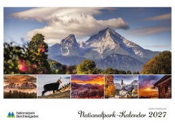 Cover-Bild zum Titel 'Nationalpark-Kalender Berchtesgaden 2027' von ''