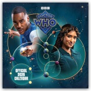 Cover-Bild zum Titel 'Doctor Who - 15. Doktor 2026 - Wandkalender' von 'Danilo Promotion Ltd'