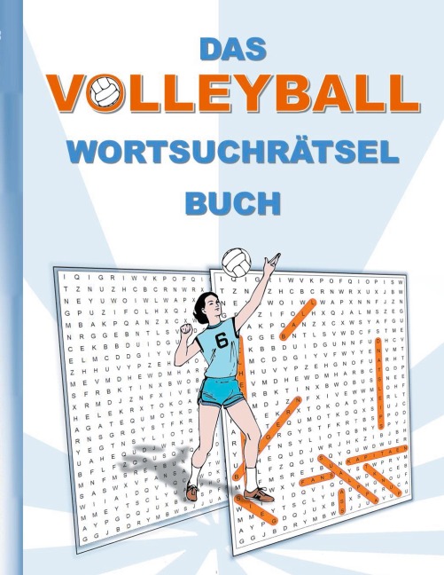 DAS VOLLEYBALL WORTSUCHRÄTSEL BUCH - Brian Gagg