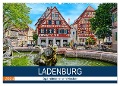 Ladenburg - Spätmittelalter am Neckar (Wandkalender 2024 DIN A2 quer), CALVENDO Monatskalender - Thomas Bartruff