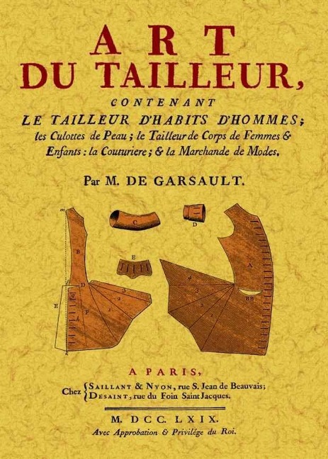 Art du tailleur - M. De Garsault