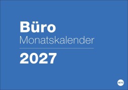 Cover-Bild zum Titel 'Büro Monatsplaner 2027' von ''