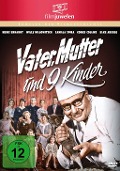 Cover-Bild zum Titel 'Vater, Mutter und 9 Kinder' von 'Erich Engels, Wolf Neumeister, Heino Gaze, Heinrich Riethmüller'