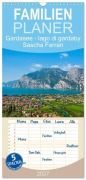 Cover-Bild zum Titel 'Familienplaner 2027 - Gardasee - lago di Garda by Sascha Ferrari mit 5 Spalten (Wandkalender, 21 x 45 cm) CALVENDO' von 'Sascha Ferrari'