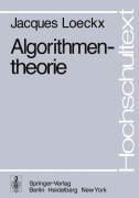 Cover-Bild zum Titel 'Algorithmentheorie' von 'J. Loeckx'