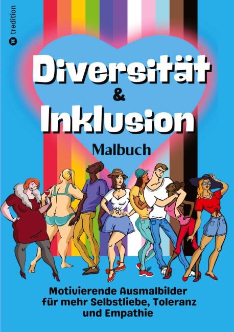 Malbuch Diversität & Inklusion - Ausmalbuch für Erwachsene und Jugendliche - Signy Powers