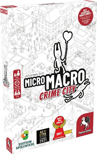 MicroMacro: Crime City (Edition Spielwiese) (English Edition) - 
