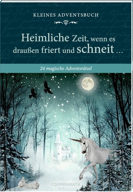 Adventskalenderbuch mit Türchen - Heimliche Zeit, wenn es draußen friert und schneit ... - Stefan Heine