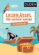 Cover-Bild zum Titel 'Leserätsel für mutige Kinder - Auf Schatzsuche - Ab 6 Jahren' von 'Janine Eck, Ulrike Rogler'