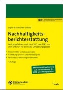 Cover-Bild zum Titel 'Nachhaltigkeitsberichterstattung' von 'Karina Sopp, Josef Baumüller, Oliver Scheid'