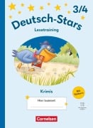 Cover-Bild zum Titel 'Deutsch-Stars 3./4. Schuljahr - Ausgabe 2025 - Lesetraining für Krimifans - Übungsheft' von ''