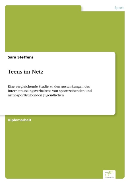 Teens im Netz - Sara Steffens
