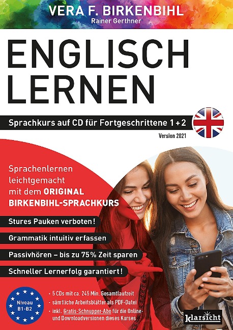 Englisch lernen für Fortgeschrittene 1+2 (ORIGINAL BIRKENBIHL) - Vera F. Birkenbihl, Rainer Gerthner, Original Birkenbihl Sprachkurs