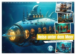 Cover-Bild zum Titel 'Reise unter dem Meer (Wandkalender 2026 DIN A3 quer), CALVENDO Monatskalender' von 'Sabine Löwer'
