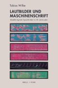 Cover-Bild zum Titel 'Lautbilder und Maschinenschrift' von 'Tobias Wilke'