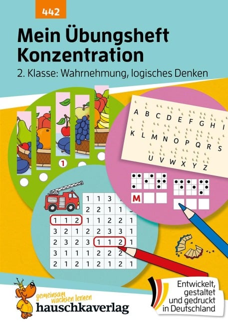 Mein Übungsheft Konzentration 2. Klasse - Wahrnehmung, logisches Denken - Agnes Spiecker