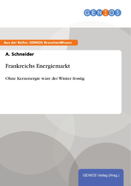Frankreichs Energiemarkt - A. Schneider