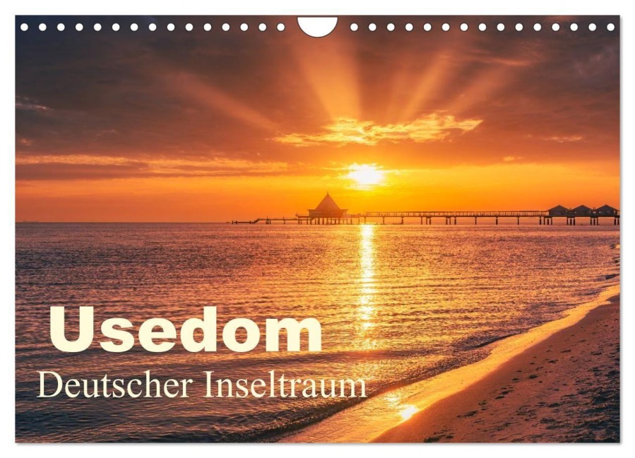 Usedom - Deutscher Inseltraum (Wandkalender 2027 DIN A4 quer), CALVENDO Monatskalender - Martin Wasilewski