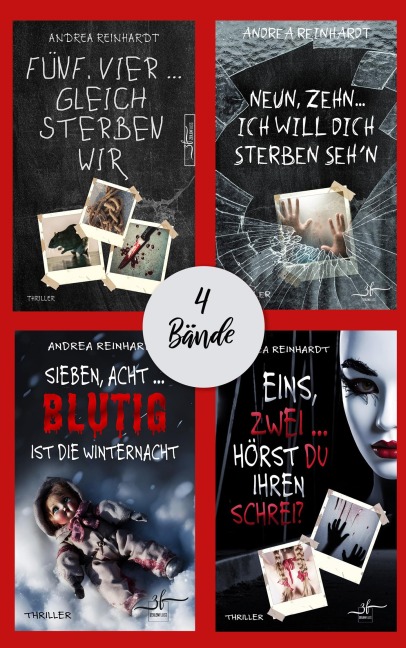Tick, tock ... tot. - Band 1-4 (Nur bei uns!) - Andrea Reinhardt