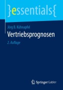 Cover-Bild zum Titel 'Vertriebsprognosen' von 'Jörg B Kühnapfel'