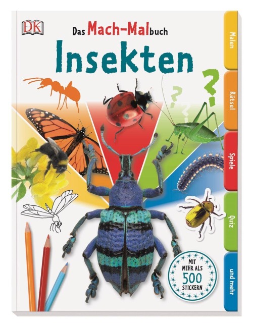 Das Mach-Malbuch Insekten - 