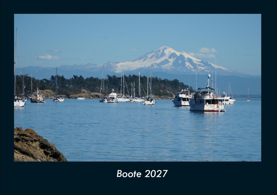 Boote 2027 Fotokalender DIN A4 - Tobias Schmitt, Kevin Heber