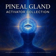 Cover-Bild zum Titel 'Pineal Gland Activator Collection - Sacred Sound Healing' von 'Abhamani Ajash, Sound Healing Foundation, Lhamo Sarepa'