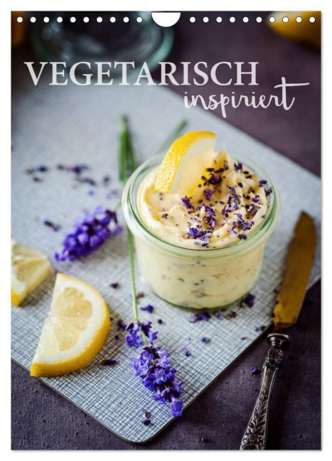 Vegetarisch inspiriert (Wandkalender 2026 DIN A4 hoch), CALVENDO Monatskalender - Heike Sieg