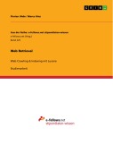 Cover-Bild zum Titel 'Web Retrieval' von 'Florian Uhde, Marco Hinz'