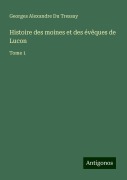 Cover-Bild zum Titel 'Histoire des moines et des évêques de Lucon' von 'Georges Alexandre Du Tressay'