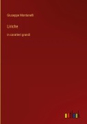 Cover-Bild zum Titel 'Liriche' von 'Giuseppe Montanelli'