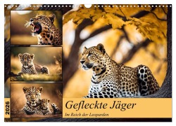 Cover-Bild zum Titel 'Gefleckte Jäger (Wandkalender 2026 DIN A3 quer), CALVENDO Monatskalender' von 'Claudia Kleemann'