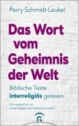 Cover-Bild zum Titel 'Das Wort vom Geheimnis der Welt' von 'Perry Schmidt-Leukel'