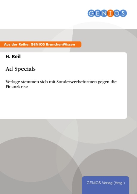 Ad Specials - H. Reil