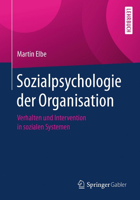 Sozialpsychologie der Organisation - Martin Elbe