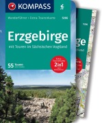 Cover-Bild zum Titel 'KOMPASS Wanderführer Erzgebirge, 55 Touren mit Extra-Tourenkarte' von 'Sven Hähle'