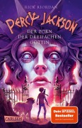 Cover-Bild zum Titel 'Percy Jackson 7: Der Zorn der dreifachen Göttin' von 'Rick Riordan'