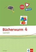 Bücherwurm Sachheft. Arbeitsheft 4. Schuljahr für Thüringen - 