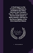 Cover-Bild zum Titel 'A Final Report on the Crustacea of Minnesota, Included in the Orders Cladocera and Copepoda, Together With a Synopsis of the Described Species in Nort' von 'C. L. Herrick'