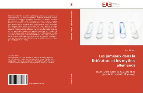 Les jumeaux dans la littérature et les mythes allemands - Anne Monfort