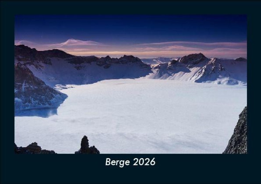 Berge 2026 Fotokalender DIN A5 - Tobias Becker