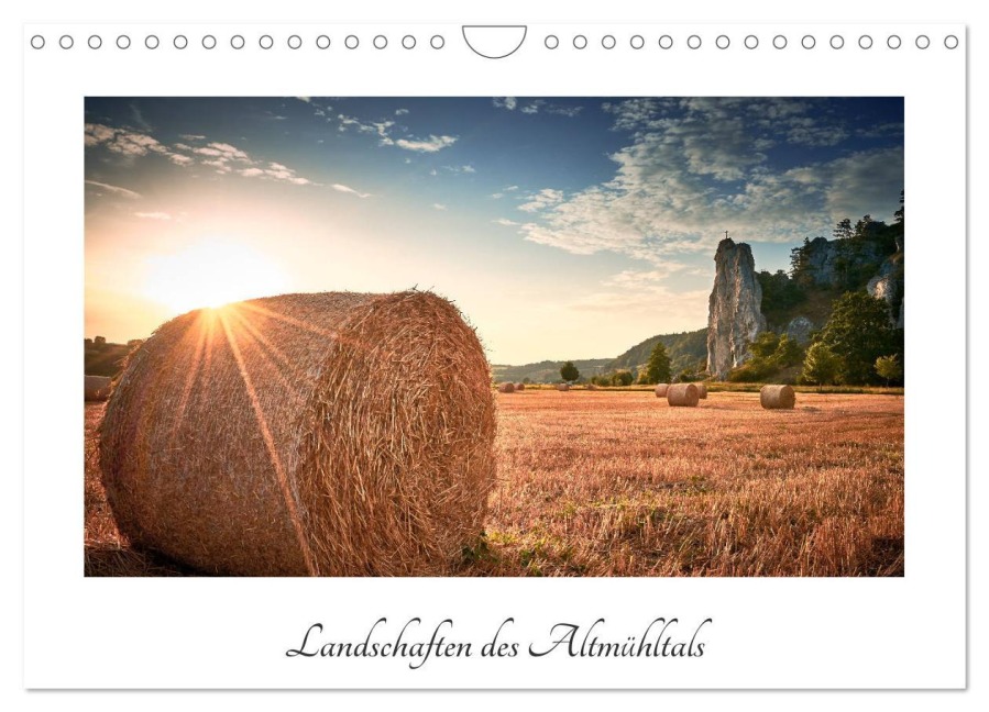 Landschaften des Altmühltals (Wandkalender 2025 DIN A4 quer), CALVENDO Monatskalender - Markus Treffer
