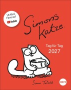 Cover-Bild zum Titel 'Simons Katze Tagesabreißkalender 2027' von 'Simon Tofield'