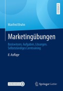 Cover-Bild zum Titel 'Marketingübungen' von 'Manfred Bruhn'