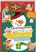 Das Adventskalender-Verbastelbuch für die Allerkleinsten. Schneiden und Kleben. Schneemann. Mit Schere - Ursula Schwab