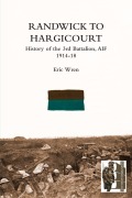 Cover-Bild zum Titel 'Randwick to Hargicourthistory of the 3rd Battalion, A.I.F.' von 'Eric Wren'
