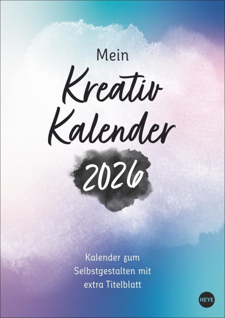 Kreativkalender Design A4 2026 - 