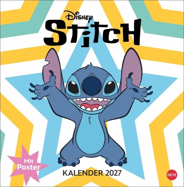 Stitch Broschurkalender 2027 - 